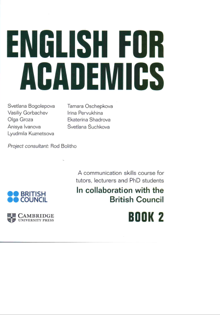 English for academics 2